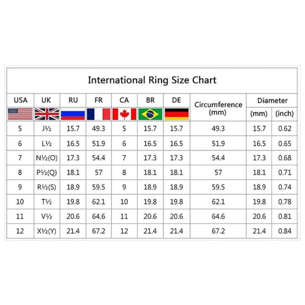 Jophufed Fashion Ring Diamond Rings Mother's Day Birthday Gift Jewelry for Men and Women Gifts on Clearance - Image 2